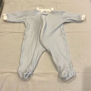 Nellapima Gingham footie pajamas 3-6 months